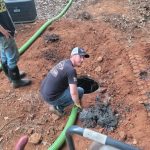 Septic system inspection