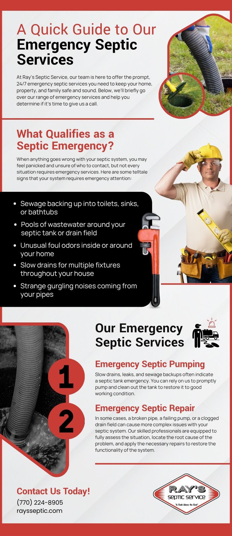 A Quick Guide to Our Emergency Septic Services